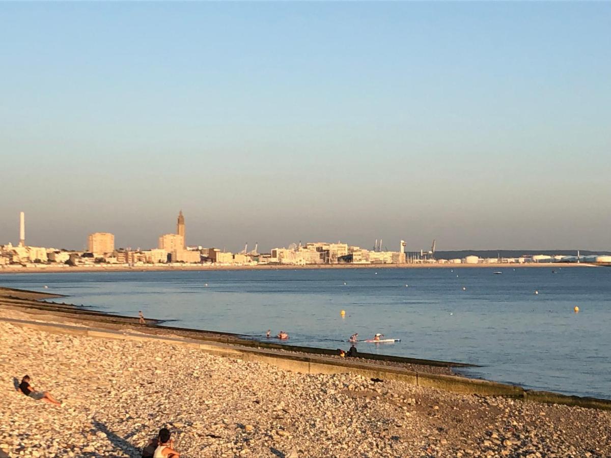 Vue mer plage 60m2 - 4pers - Garage privatif Le Havre Eksteriør billede