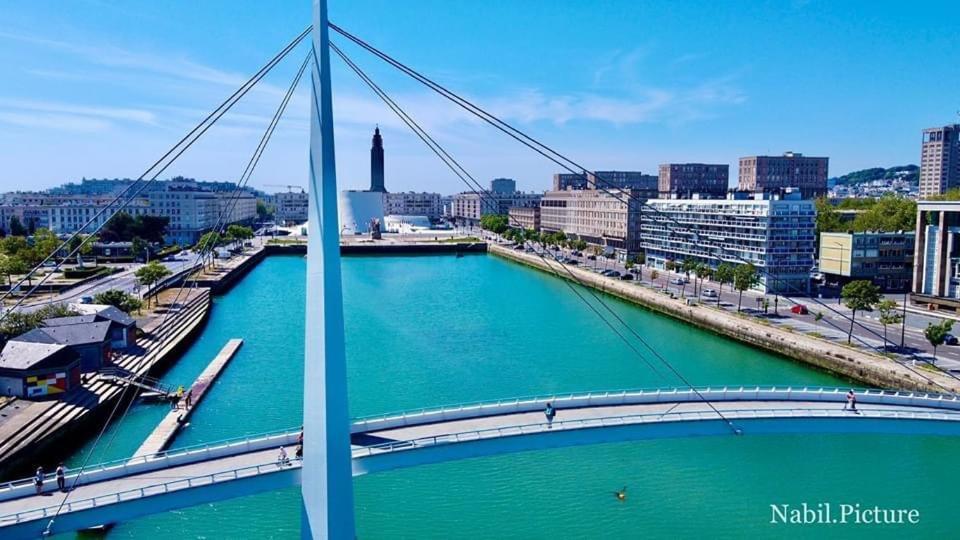 Vue mer plage 60m2 - 4pers - Garage privatif Le Havre Eksteriør billede
